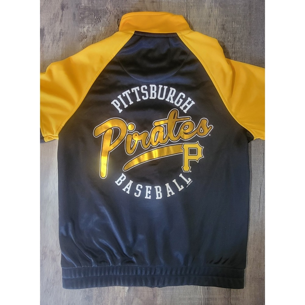 Pittsburgh Pirates Jacket Womens Size Small MLB Baseball GIII Big Glitter Logo